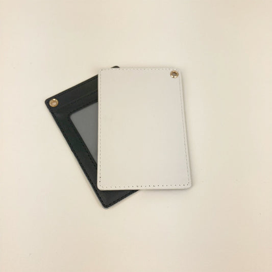 PUレザー パスケース(ブラック)/CDC01