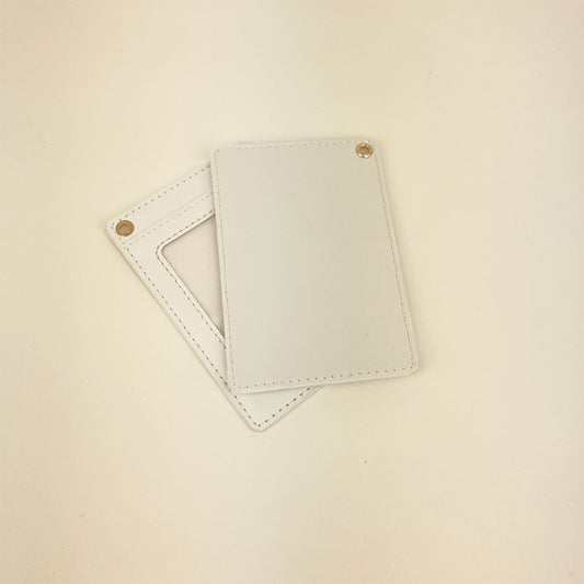 PUレザー パスケース(ホワイト)/CDC01