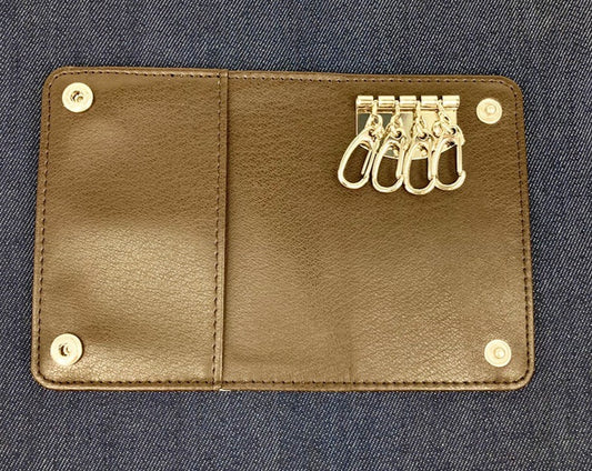 PUレザー 2つ折りキーケース/MS28